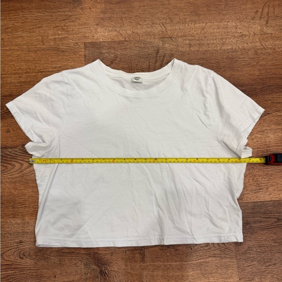 Sunday Best White Crop Top XL - Picture 3 of 4